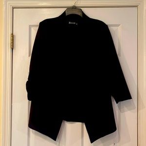 New York & Company 7th Avenue black womens blazer size Large